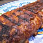 easy baked ribs on the grill