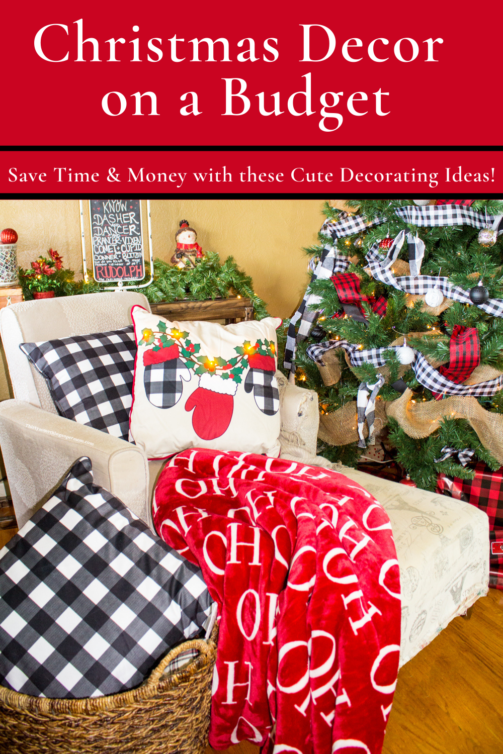 Budget Christmas Decor Ideas to Save Time & Money ThirtySomethingSuperMom