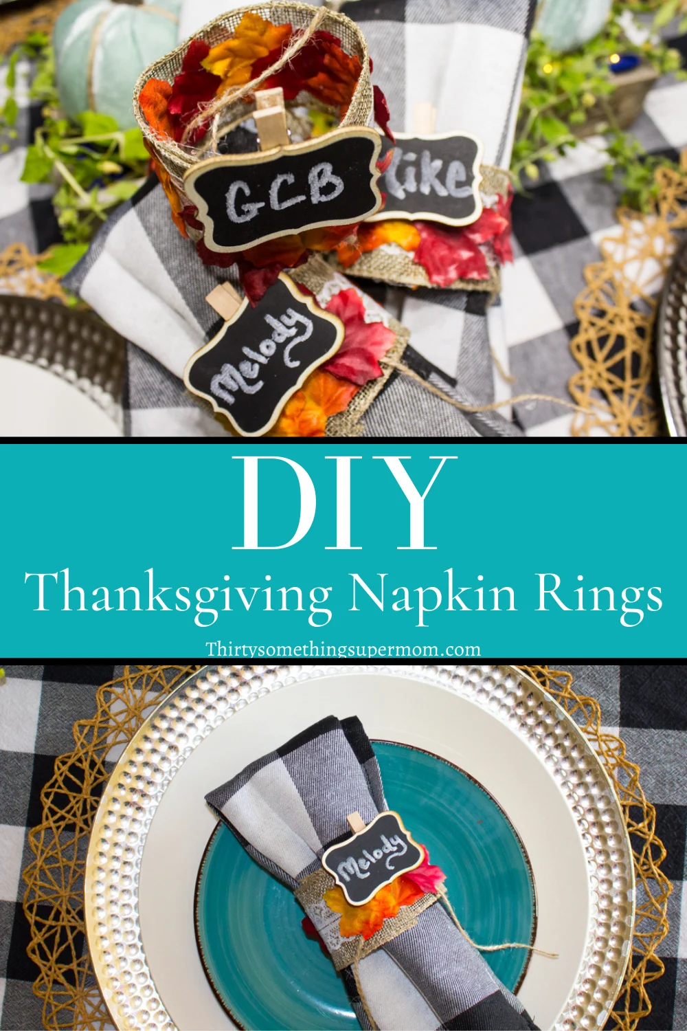 DIY Thanksgiving Napkin Rings