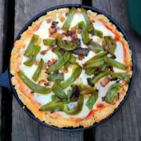 scd pizza crust - SCD deep dish gluten-free pizza crust