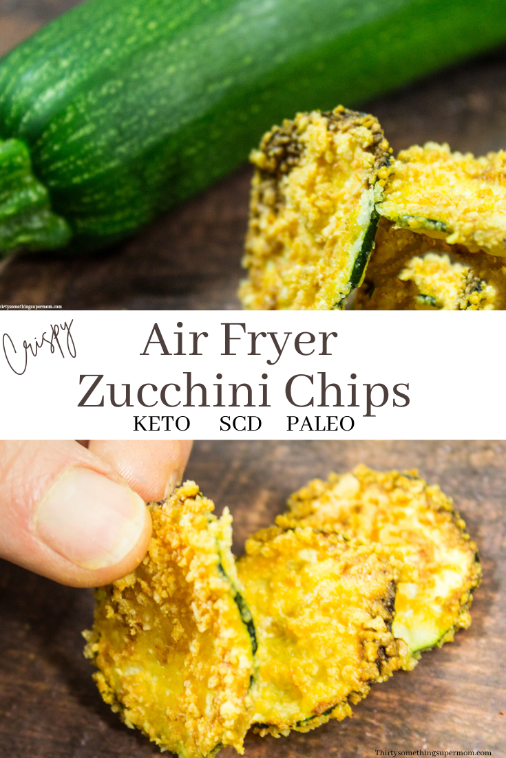 Crispy Air Fryer Zucchini Chips 
