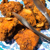 Crispy Low Carb Fried Chicken Without Pork Rinds