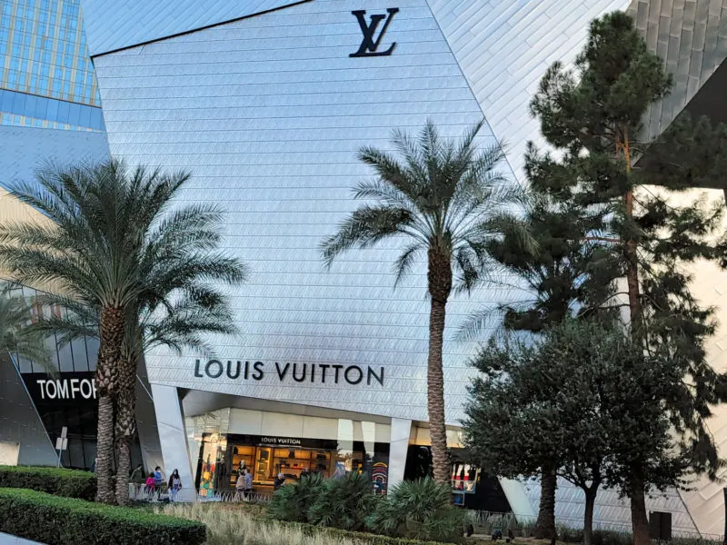 LAS VEGAS - APRIL 13 : Exterior Of A Louis Vuitton Store In