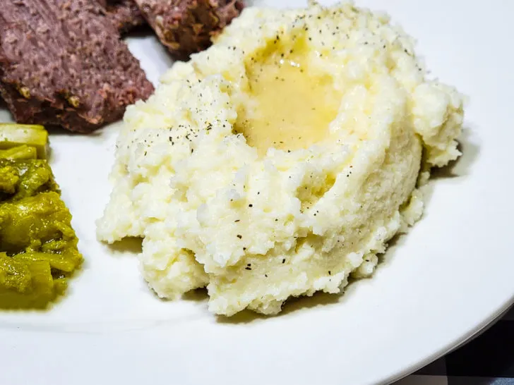 keto mashed cauliflower