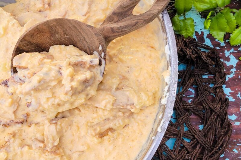 creamy chicken Alfredo one pan