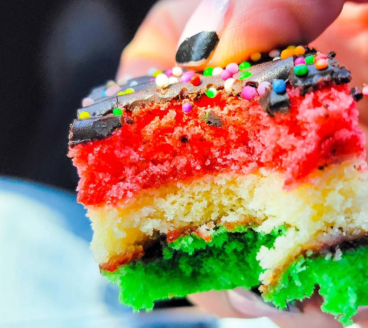 Rainbow cookie