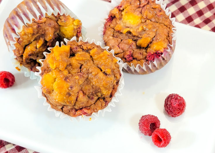 Easy Low Carb Raspberry Muffins Keto