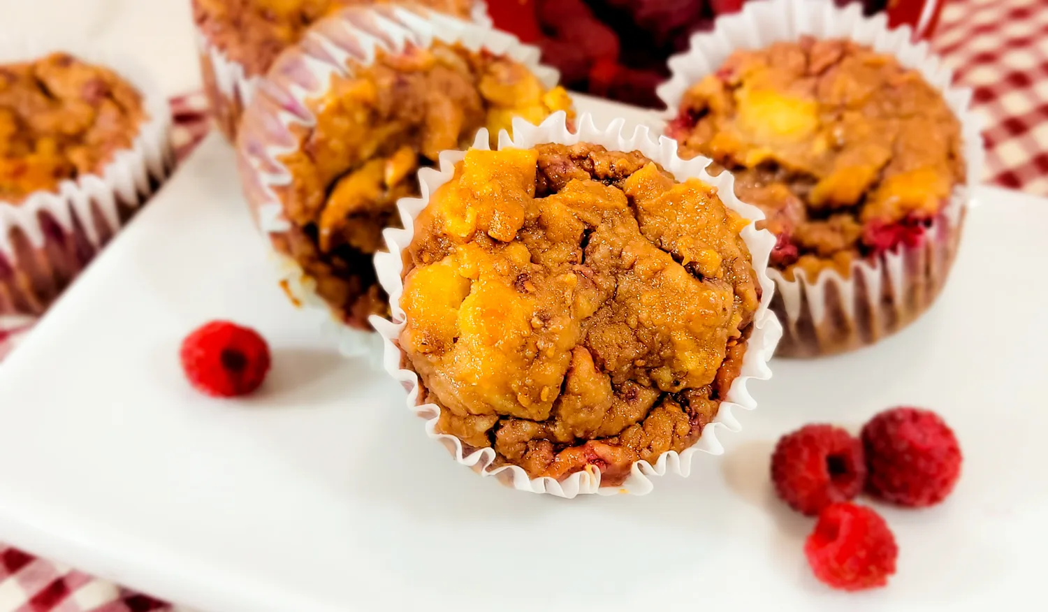 Easy Low Carb Raspberry Muffins Keto