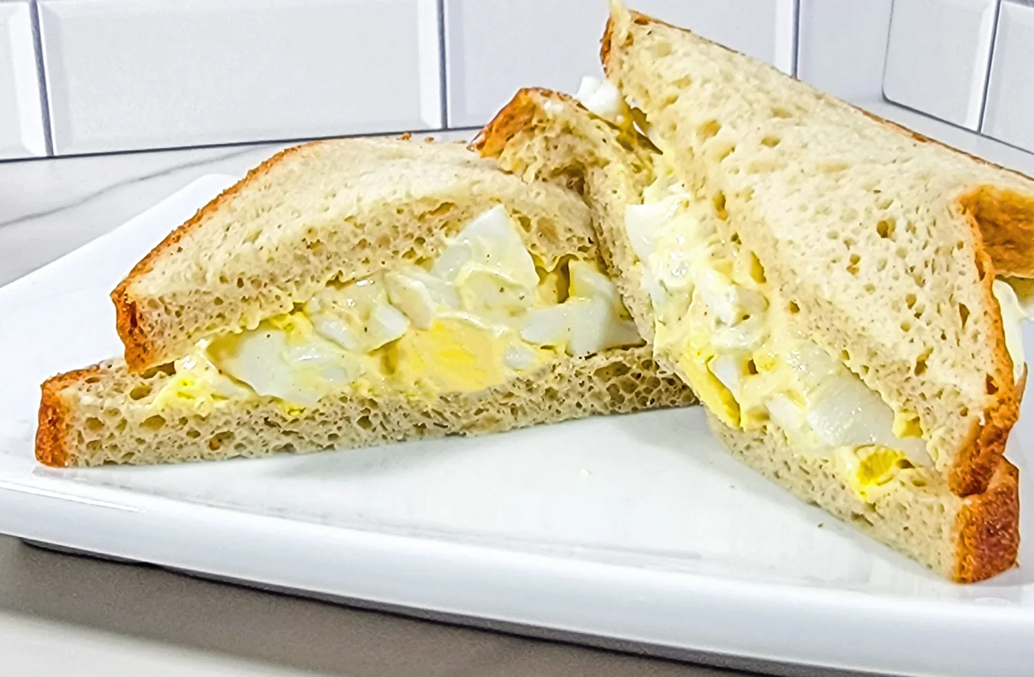 Keto Egg Salad Sandwich