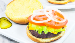 Air Fryer Burger Recipe