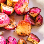 Keto Roasted Potato Radishes.