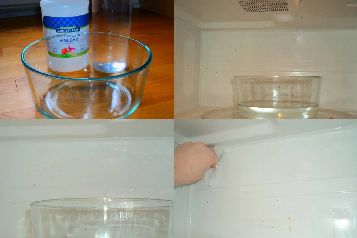 How to clean a microwave