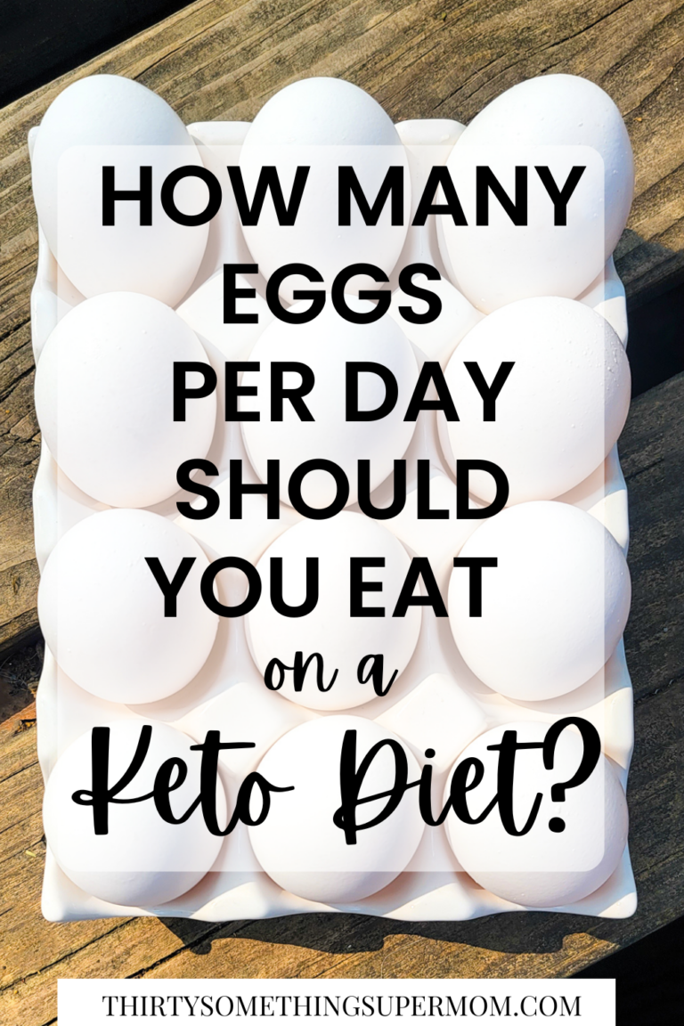 How Many Eggs A Day On A Keto Diet Can You Eat? ThirtySomethingSuperMom