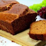 cashew bread on cutting board with gluten free ingredients