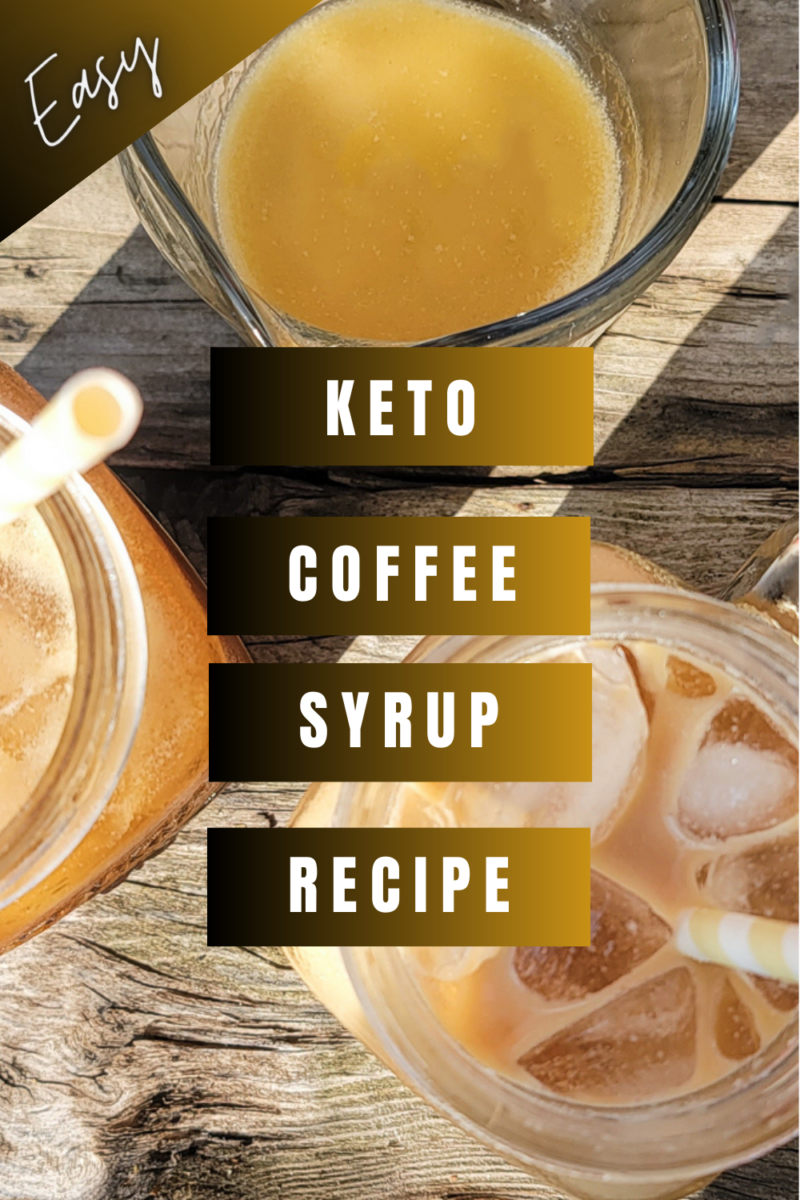 Keto Coffee Syrup Recipe Easy Caramel Flavor ThirtySomethingSuperMom