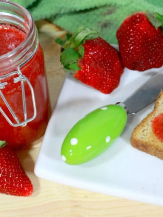 homemade Strawberry Jam Without Pectin or Sugar