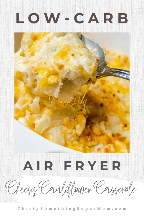 cheesy cauliflower casserole low carb