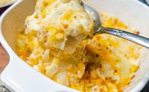 cheesy cauliflower casserole low carb