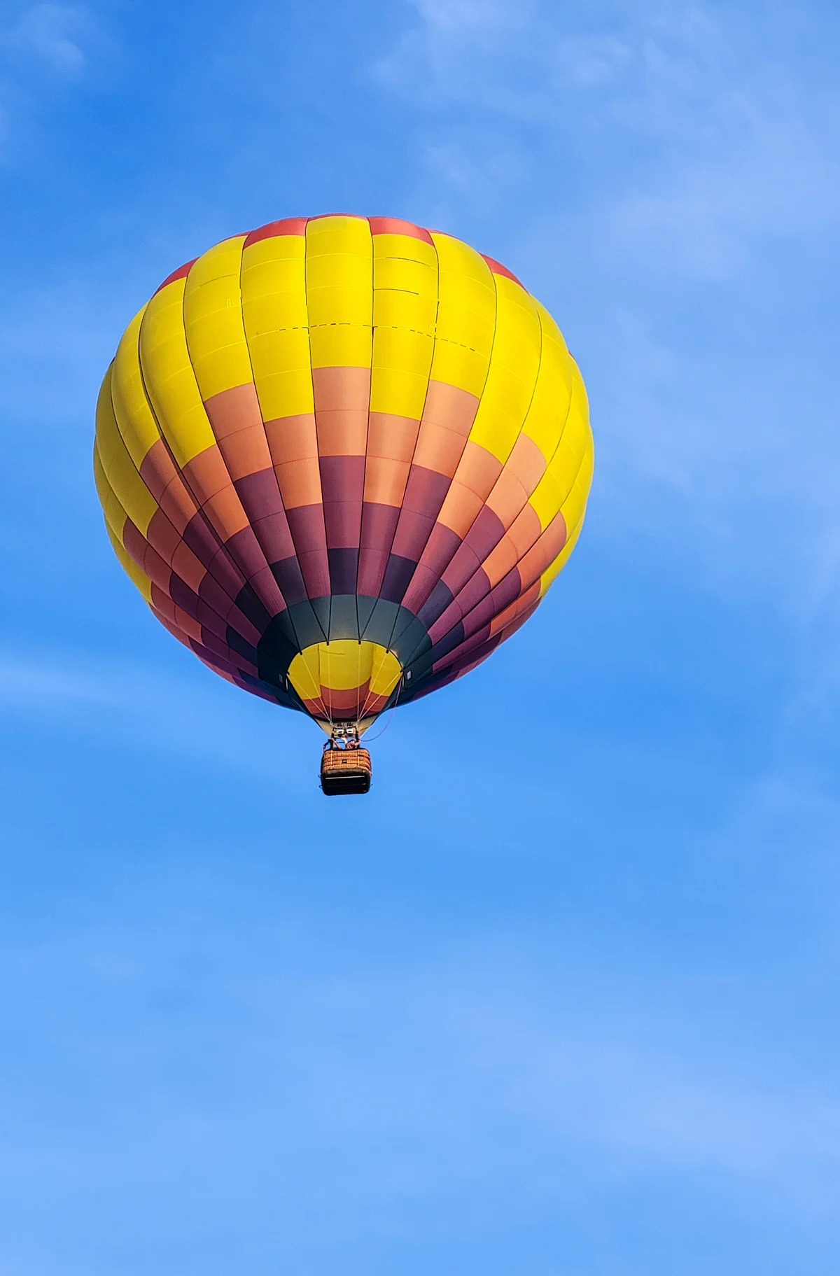 Hot air balloon at Custer State Park.