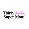Thirty Something Super Mom Logo