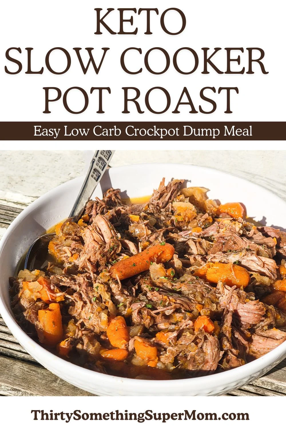 Keto Slow Cooker Pot Roast