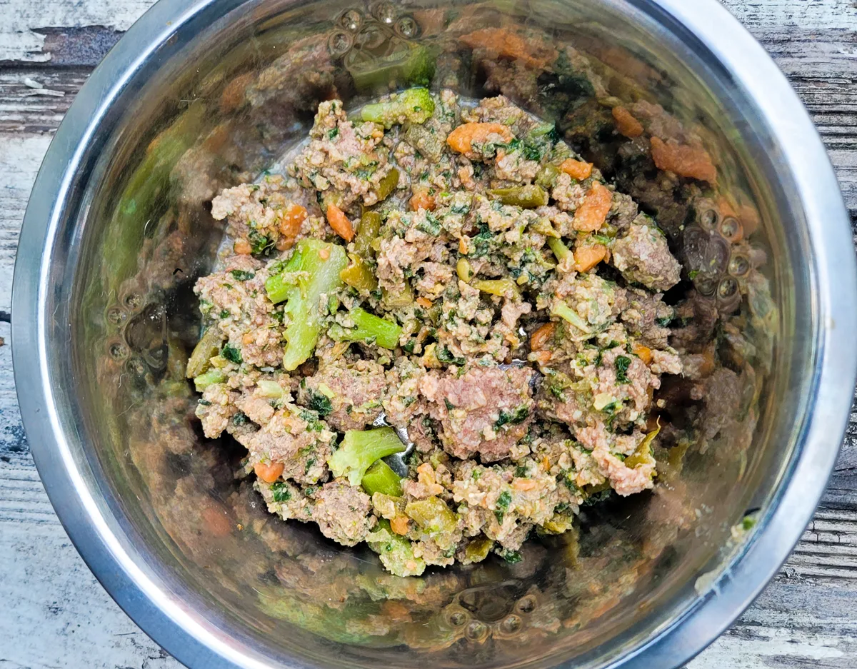 Homemade grain free outlet dog food crockpot