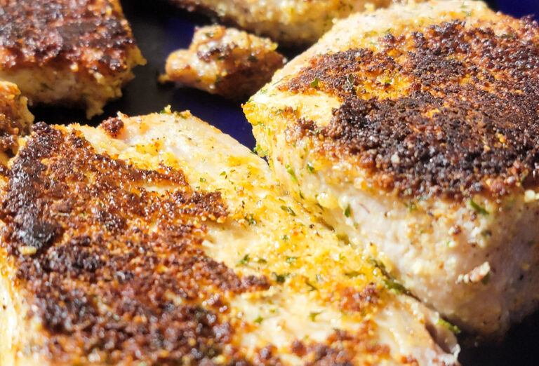 Low Carb Pork Chop Recipe - Baked Juicy Keto Chops