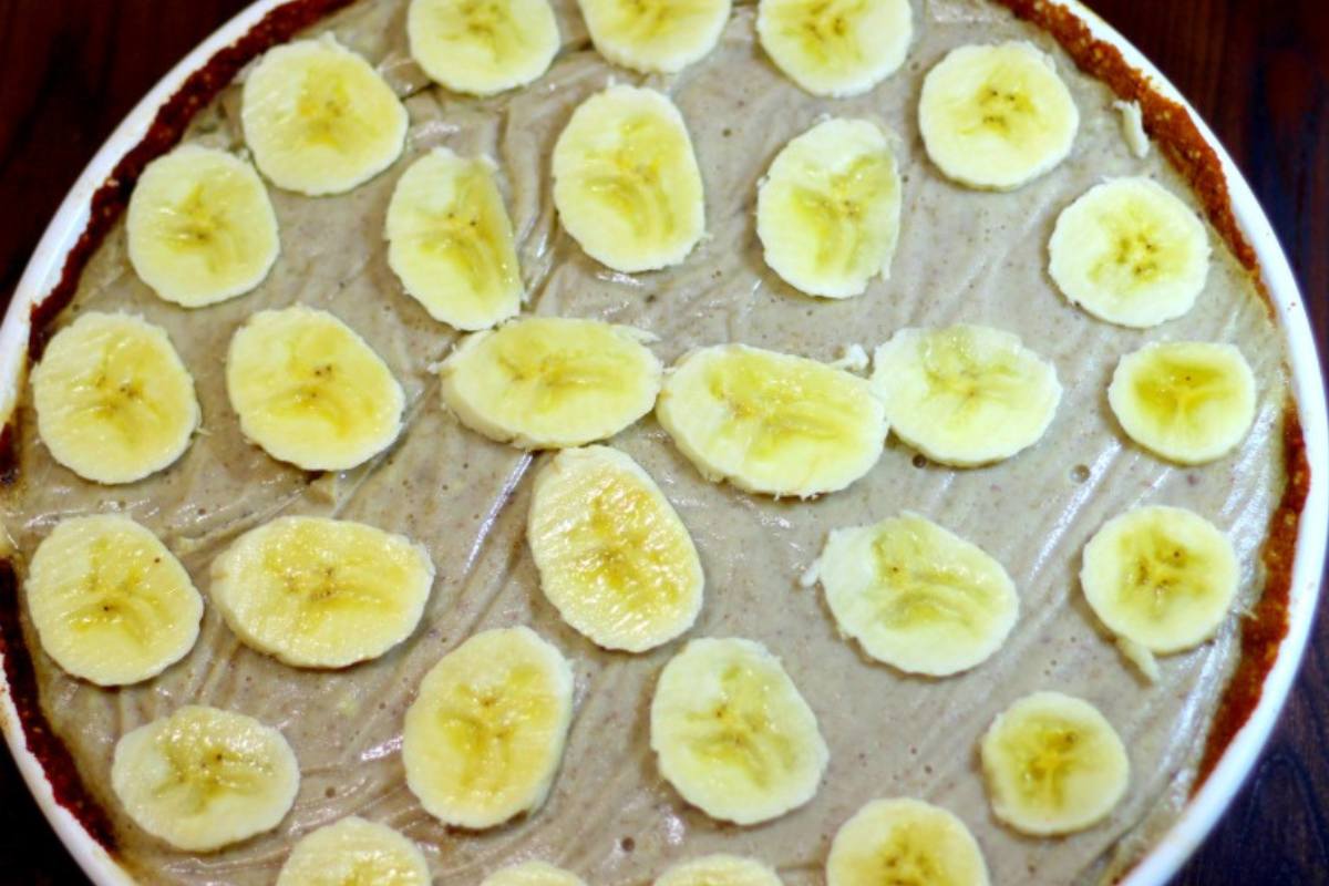 paleo banana cream pie