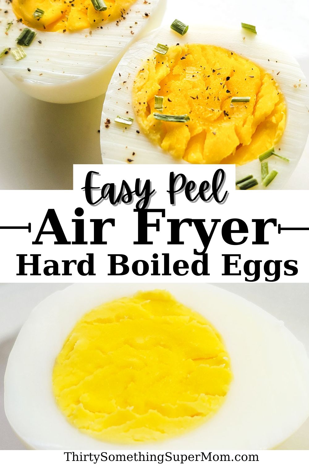 ai fryer hard boiled eggs easy peel 