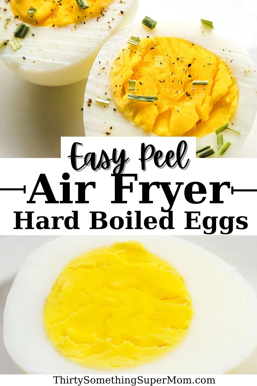 ai fryer hard boiled eggs easy peel