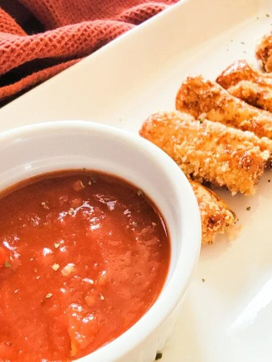 keto mozzarella sticks air fryer