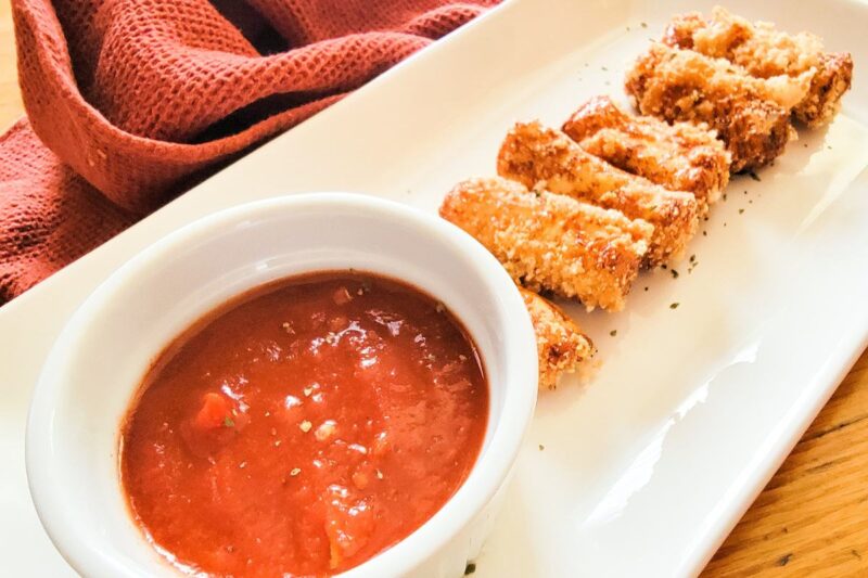 keto mozzarella sticks air fryer