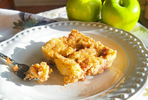 no sugar added apple cake