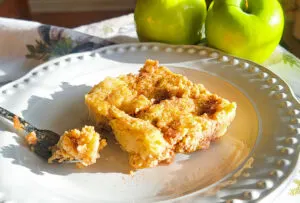 no sugar added apple cake