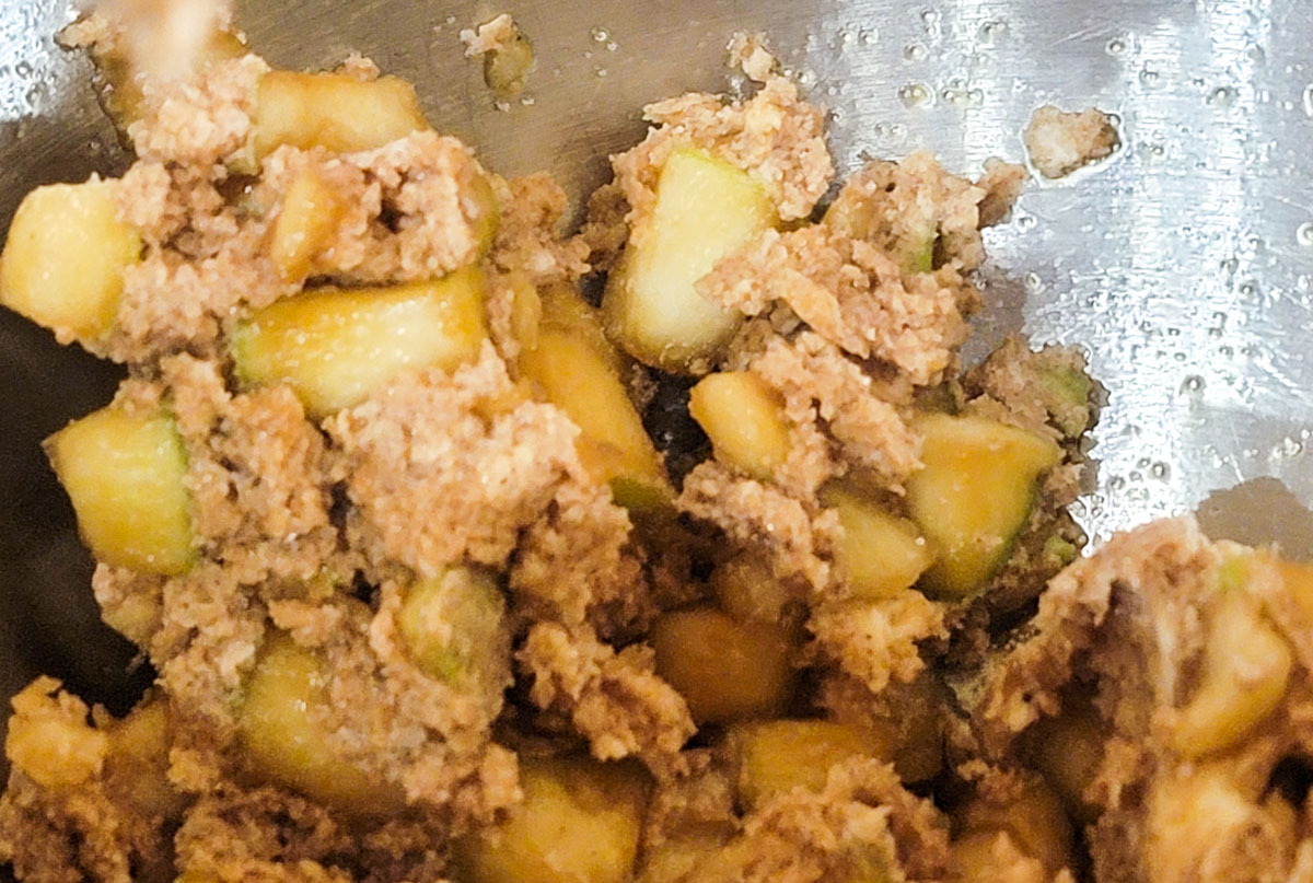 ingredients for no sugar added apple cake