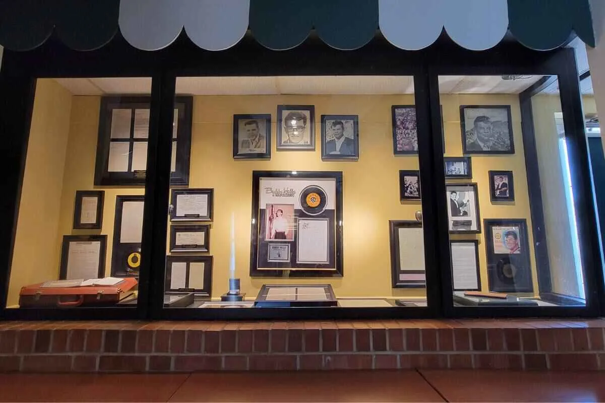 Richie Valens, The Big Bopper, and Buddy Holly memorial