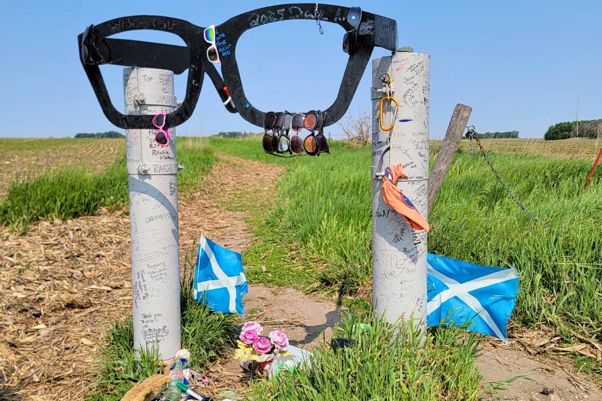 The Day the Music Died crash site