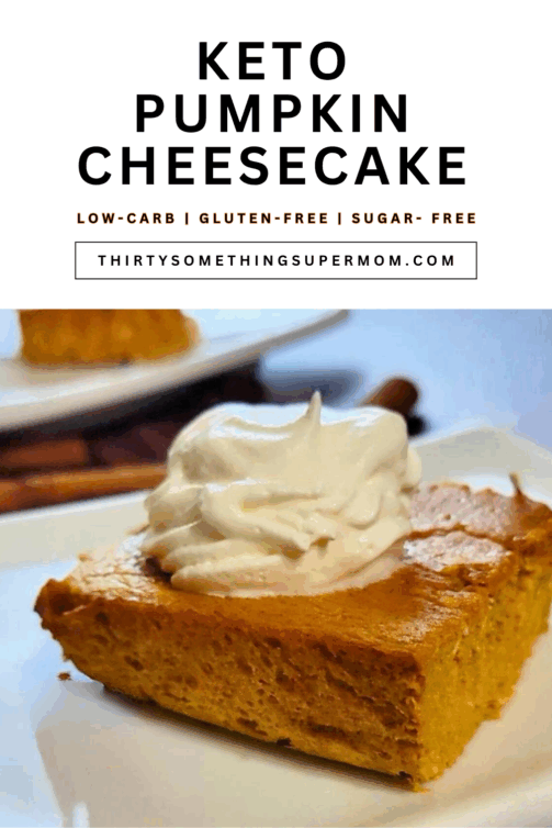keto pumpkin cheesecake