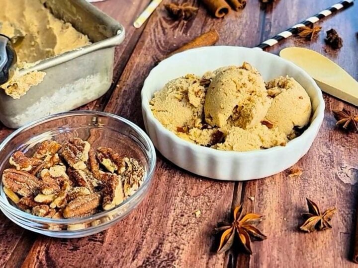 keto pumpkin ice cream