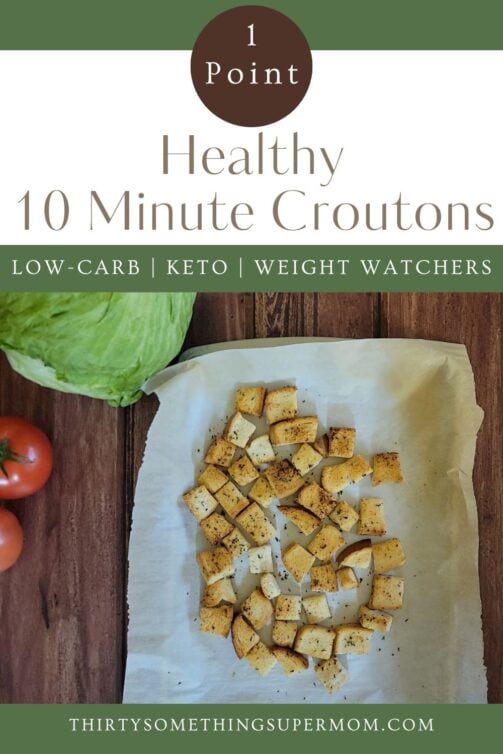 low carb croutons