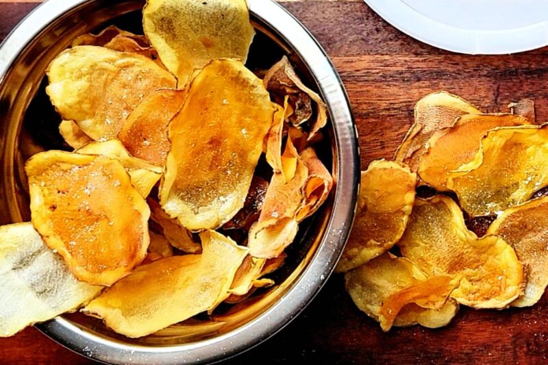 Oil-Free Air Fryer Potato Chips